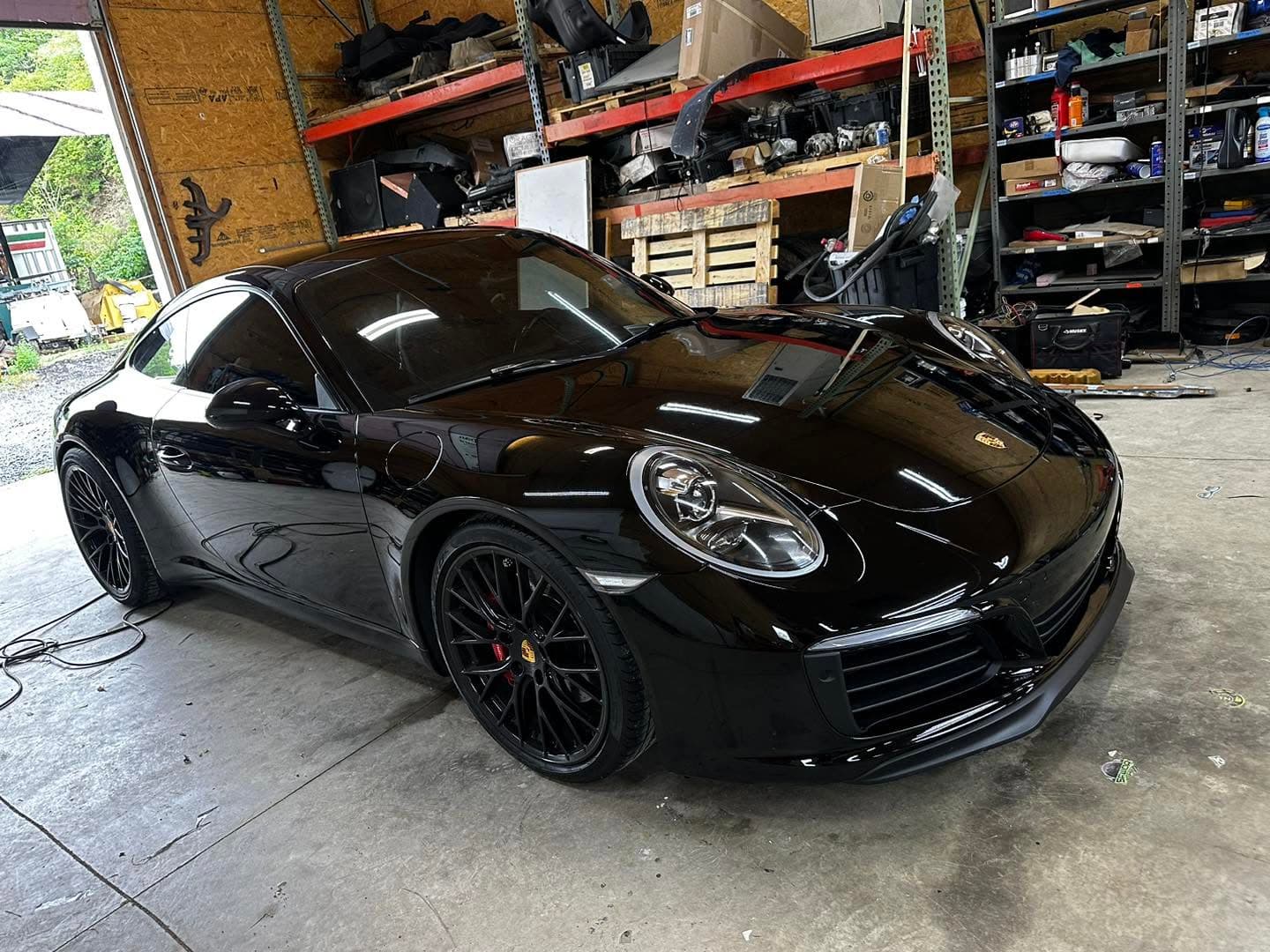 Porsche window tint